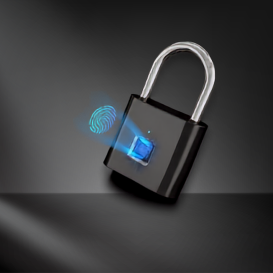 Smart Waterproof Fingerprint Padlock with Micro USB Charging