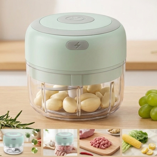 Electric Mini Chopper and Herb Grinder (250ml) - Rechargeable