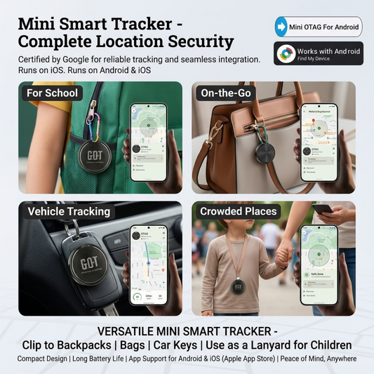 OTAG Mini Smart Location Tracker for Android & iOS