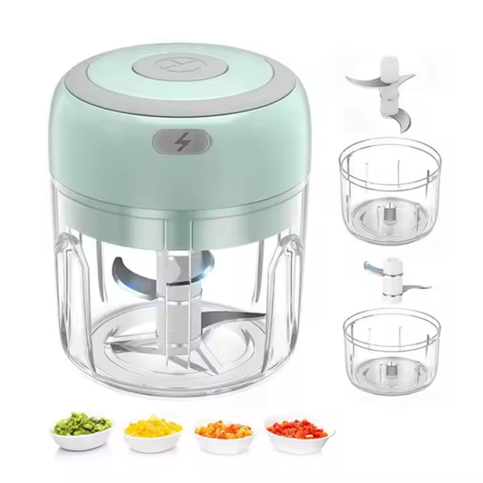 Electric Mini Chopper and Herb Grinder (250ml) - Rechargeable