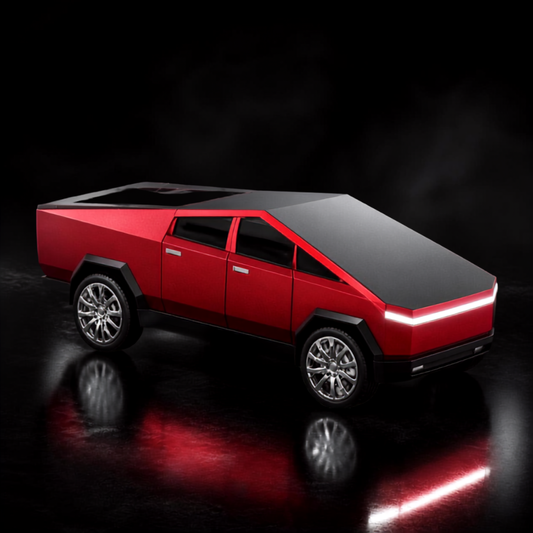 Cybercar Wireless Bluetooth Speaker with LED Lights & FM Radio